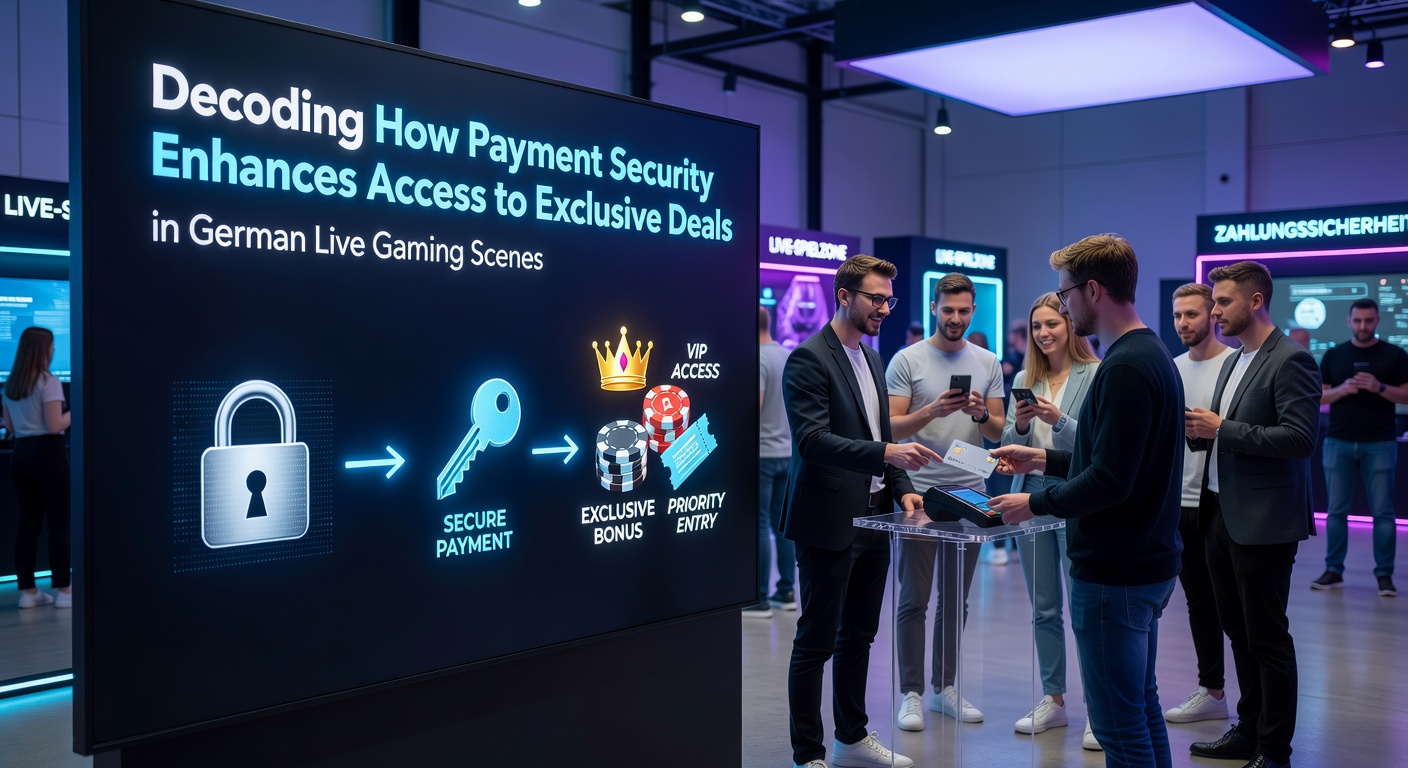 Sichere Zahlungssysteme in deutschen Live-Casinos ermöglichen exklusive Deals