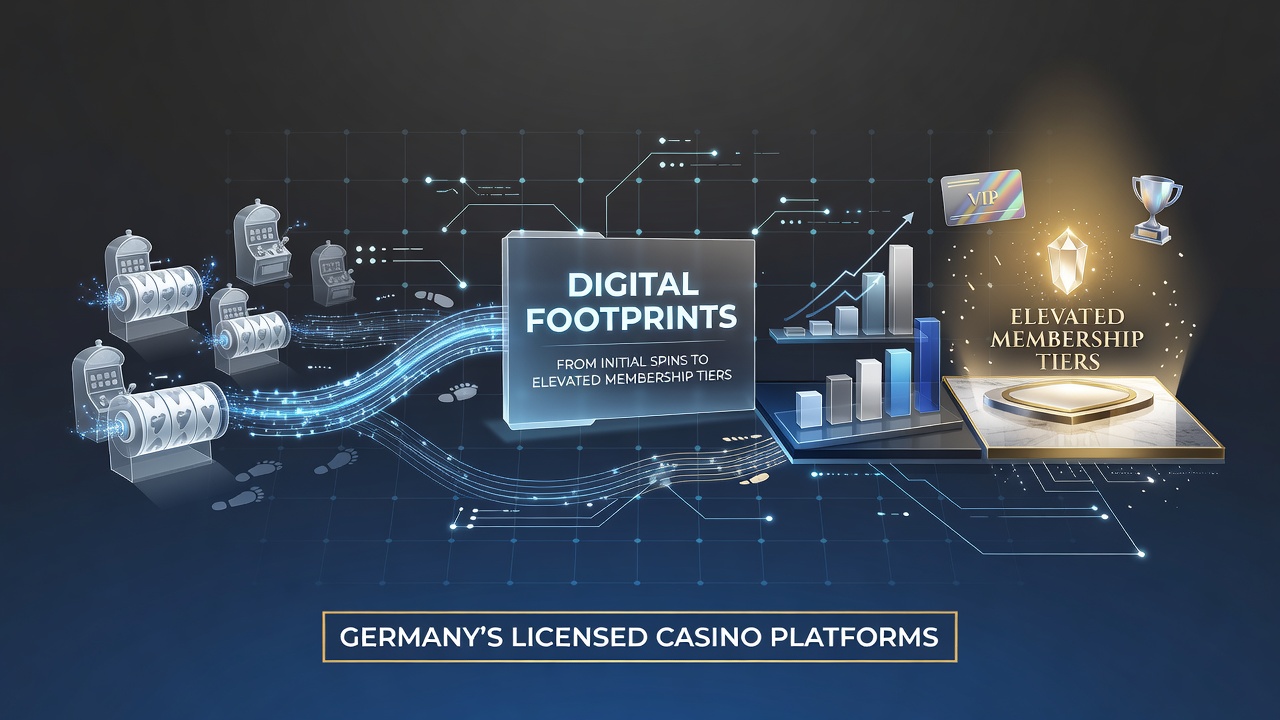 Digitale Analyse von Spieleraktivitäten in lizenzierten deutschen Casino-Plattformen zeigt den Übergang von ersten Spins zu VIP-Stufen