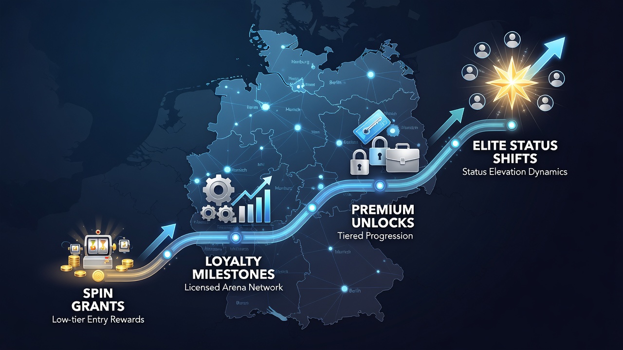 Darstellung von Fortschrittsrouten in regulierten deutschen Online-Spielplattformen mit Fokus auf Freispiele und VIP-Status