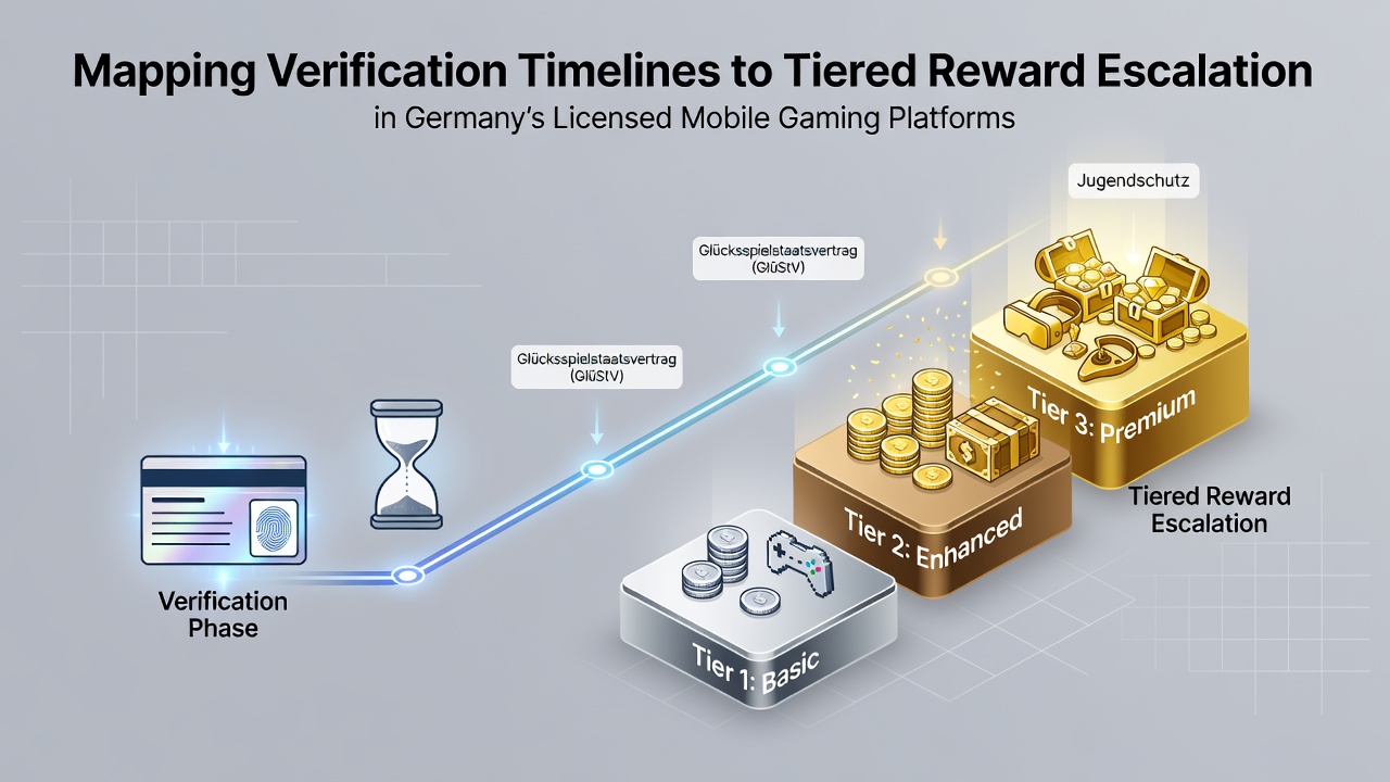 Verifizierungsprozesse in deutschen mobilen Gaming-Plattformen mit Fokus auf Zeitpläne und Belohnungsstufen