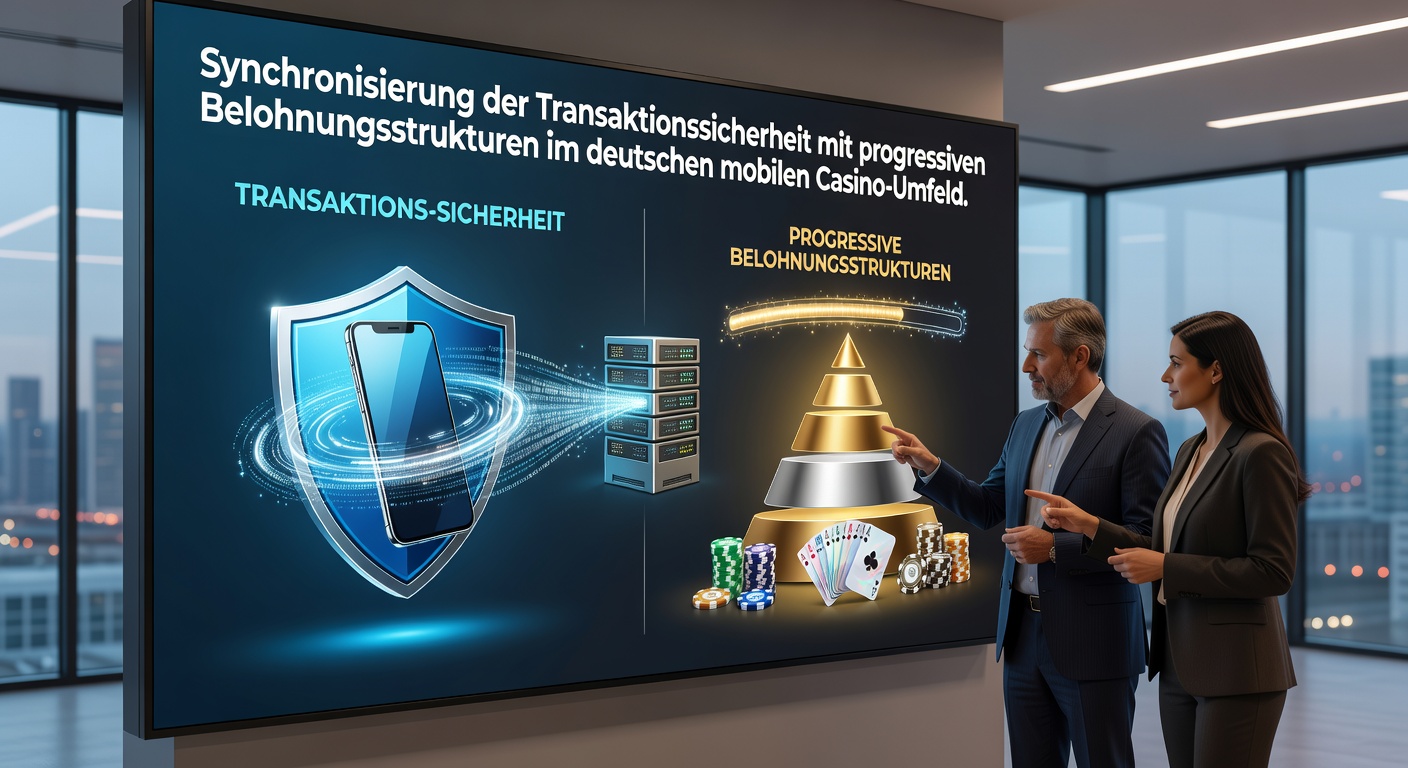 Darstellung sicherer Transaktionsflüsse und Belohnungsfortschritte auf mobilen Geräten