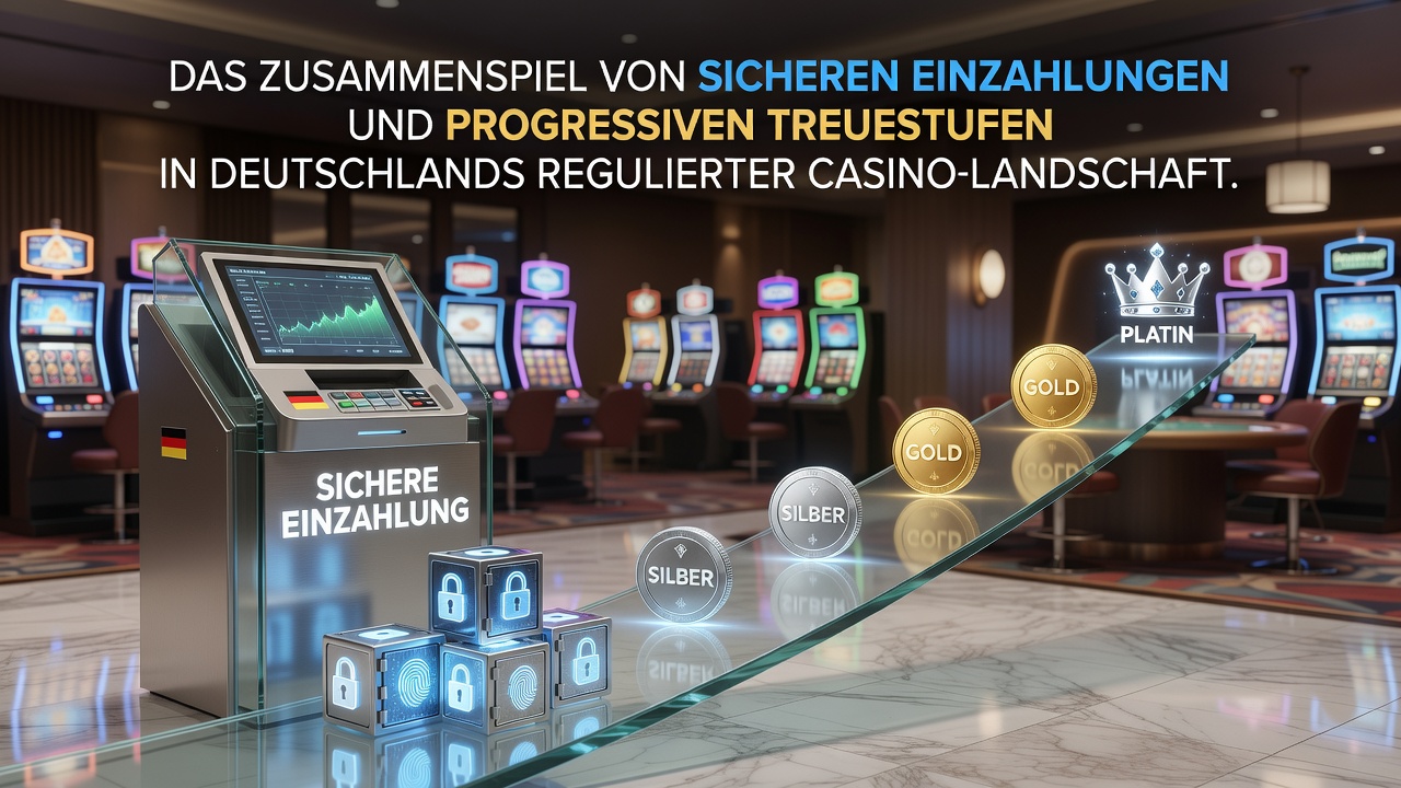 Sichere Einzahlungssysteme und Treuestufen in deutschen Online-Casinos