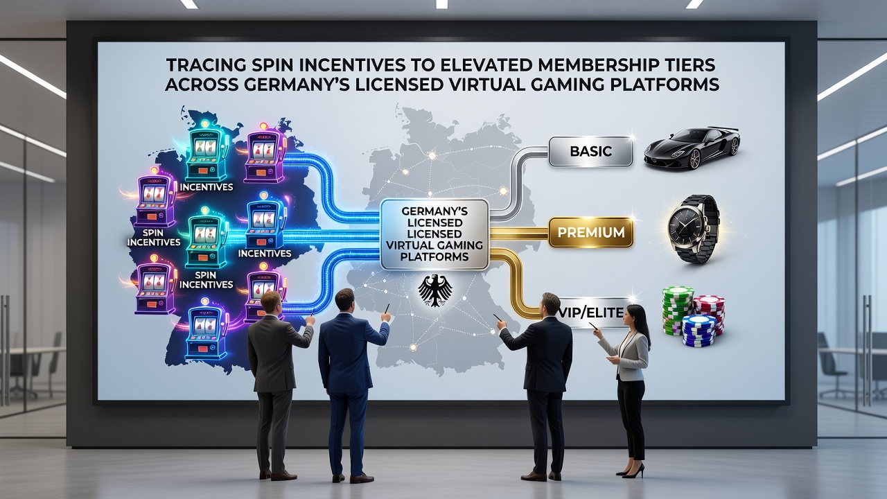Visualisierung der Fortschrittsverfolgung von Spins zu VIP-Tiers auf deutschen Plattformen